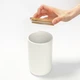 Емкость для хранения МВМ MY HOME 1 л Белая с деревом (KP-13 L WHITE/WOOD) - изображение 3
