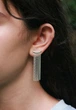 Сережки клаймбери з ланцюжками зі срібла 925 (АРТ. №604) Dadiverin Jewelry - изображение 4