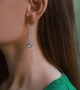 Сережки-кубики зі срібла 925 (АРТ. №628) Dadiverin Jewelry - изображение 2