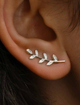 Срібні сережки у вигляді гілочки (АРТ. №6028) Dadiverin Jewelry - изображение 1
