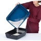 Закритий туалет для кішок Ferplast Ariel 10 Home 47х36х35 см Синій (72068099) - зображення 6