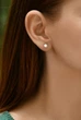 Срібні сережки-пусети з перлинами (АРТ. №676) Dadiverin Jewelry - изображение 2