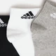 Набор женских носков Adidas T Spw Ank IC1283 37-39 3 пары Medium Grey Heather (4066746290651) - изображение 3