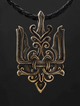 Величний кулон тризуб з бронзи (АРТ. №108b) Dadiverin Jewelry - изображение 1