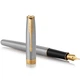 Перьевая ручка Parker SONNET Stainless Steel GT FP F 84 111 - изображение 3