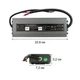 Блок питания DC 12V 250W WBP-250 20А герметичный 228x72x32 мм BIOM Professional - изображение 2