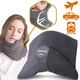 Подушка - шарф дорожная Travel Pillow для путешествий Серый - изображение 3