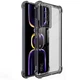 Чехол с усиленными углами IMAK Airbag MAX Case для Xiaomi Poco F5 Pro / Redmi K60 / Redmi K60 Pro - Transparent Black - изображение 1