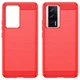 Силіконовий (TPU) чохол UniCase Carbon для Xiaomi Poco F5 Pro / Redmi K60 / Redmi K60 Pro - Red - зображення 2