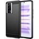 Захисний чохол UniCase Carbon для Xiaomi Poco F5 Pro / Redmi K60 / Redmi K60 Pro - Black - зображення 1