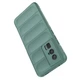 Силиконовый (TPU) чехол Deexe Terra Case для Xiaomi Poco F5 Pro / Redmi K60 / Redmi K60 Pro - Green - изображение 2