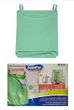 Кошик (мішок) для білизни дверний Aqua Pur, 57х70см, Бавовна, Зелений. - зображення 2