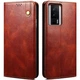 Чохол-книжка з кишеньками UniCase Leather Wallet для Xiaomi Poco F5 Pro / Redmi K60 / Redmi K60 Pro - Brown - зображення 1