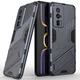 Захисний чохол з підставкою Deexe Bibercas для Xiaomi Poco F5 Pro / Redmi K60 / Redmi K60 Pro - Dark Blue - зображення 1