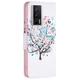 Чохол з малюнком Deexe Color Wallet для Xiaomi Poco F5 Pro / Redmi K60 / Redmi K60 Pro - Flower Tree - зображення 4