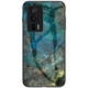 Чохол з малюнком Deexe Gradient Pattern для Xiaomi Poco F5 Pro / Redmi K60 / Redmi K60 Pro - Emerald - зображення 1