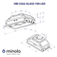 Витяжка повновбудована Minola HBI 5262 IV GLASS 700 LED - зображення 10