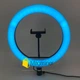 Кольцевая RGB LED лампа 30 см со штативом 2 метра (кольцевой свет) для селфи / фото / видео / инстаграма / тик тока / визажиста (1722-tg) - изображение 8
