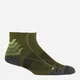 Носки мужские ASICS RACING RUN QUARTER SOCK 3013A865-300 39-42 Зеленые/Желтые (4550456719064) - изображение 1
