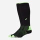 Носки ASICS METARUN COMPRESSION SOCK 3013A914-001 L Черные/Зеленые (4550456066663) - изображение 2