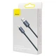 Кабель Baseus Crystal Shine Series USB For Lightning (Apple) Быстрая зарядка 2.4A 1.2m Кабель для Айфона (CAJY000001) Black - изображение 14