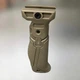 Ручка перенесення вогню DLG Tactical (DLG-048) на планку Picatinny, колір Койот, складана (242253) - зображення 1