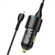 Автомобильное зарядное устройство для телефона Hoco N26 2×Type-C, USB-A Black (6931474765192) - изображение 6