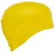 Шапочка для плавания силиконовая на длинные волосы Yingfa Fit 0061 Yellow - изображение 3