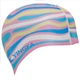 Шапочка для плавания силиконовая Yingfa Swimming Cap Fit 0080 Blue-Pink - изображение 3