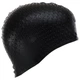 Шапочка для плавания силиконовая на длинные волосы Yingfa Fit 0061 Black - изображение 5