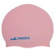 Шапочка для плавания детская силиконовая Yingfa Junior Fit K0061 Light Pink - изображение 1