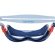 Очки-полумаска для плавания детские Zelart Yingfa Junior J668AF Deep Blue-Red - изображение 2