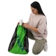 Рюкзак мешок спортивный Yingfa Sport Bag 2160 Green-Black - изображение 9