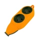 Колодка 2 гнезда 10A, без заземл Lemanso LMK75001 - изображение 1