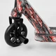 Трюковый самокат Best Scooter BS-77488 с рулевой системой HIC, колеса 110 мм, с принтом + 2 пеги, Серо-красные шины - изображение 6