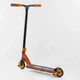 Трюковий самокат Best Scooter BS-77225 з кермовою системою HIC, колеса 110 мм, з принтом + 2 пеги, Помаранчеве полум'я - зображення 4