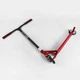 Трюковий самокат Best Scooter 28536 з кермовою системою HIC, колеса 110 мм, анодоване фарбування + 2 пеги, Червоний - зображення 8