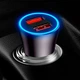 Автомобильное зарядное устройство Baseus Golden Contactor Max Dual Fast Charger Car Charger U+U 60W Dark Gray (759782) - изображение 4