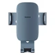 Автодержатель Baseus Metal Age Gravity Car Mount Round Air Vent Version Dark Grey (770904) - изображение 1