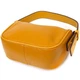 Красива сумка на плече крос-боді з натуральної шкіри 22100 Vintage жовта - зображення 2
