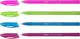 Набір масляних ручок ZiBi Smile 0.5 мм синій, кольоровий корпус, KIDS Line, 50 шт. (ZB.2262-01) - зображення 3