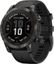 Смарт-часы Garmin Fenix 7 Pro Sapphire Solar Edition Carbon Grey DLC Titanium with Black Band (010-02777-11) - изображение 1