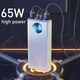 Повербанк Baseus Amblight 30000 mAh 65W Белый (PPLG-A01) - изображение 9