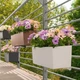 Умный вазон Lechuza Balconera Color 80 Белый (15680) - изображение 9
