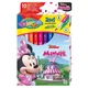 Фломастеры цветные "MINNIE" с рисунком на корпусе двухсторонние 10 цветов 90669PTR 5907620190669 - изображение 1