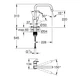 Змішувач для кухні GROHE EUROSMART 30567000, хром - зображення 2