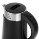 Чайник електричний ADLER AD 1372 black 0.6L - изображение 3