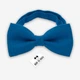 Метелик Bow Tie House блакитний лляний середній 07519 - зображення 1