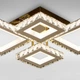 Потолочная светодиодная люстра 148W на 4 плафона LED квадрат с диммером 3000-6000К SY-201909/2+2 FG Svet - изображение 7