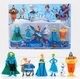 Игрушки набор Фрозен Холодное сердце Frozen 2 Анна-Эльза-Кристофф-Олаф Дисней 6 шт 5 - 10 см - изображение 2